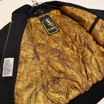 미사용 새상품 derby  자켓 블랙 XS 기무라 타쿠야 착용 블랙 골드