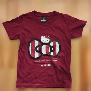 [새상품] 헬로키티 x 빗셀 고베 T셔츠 110