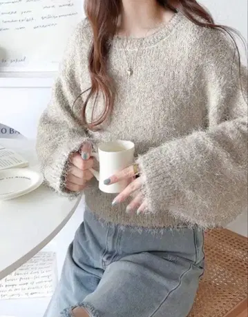 포근포근 그레이지 스웨터 L