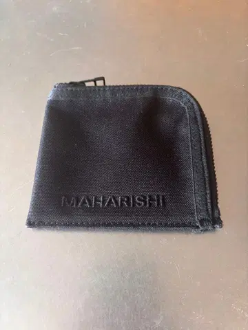 MAHARISHI 블랙 지갑
