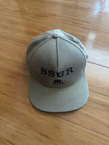 SSUR 그레이 야구 모자