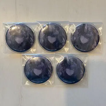 아사히나 마후유 글리터 캔뱃지 5b 블랙 백합