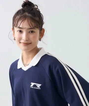 라인 맨투맨 freaks store 네이비