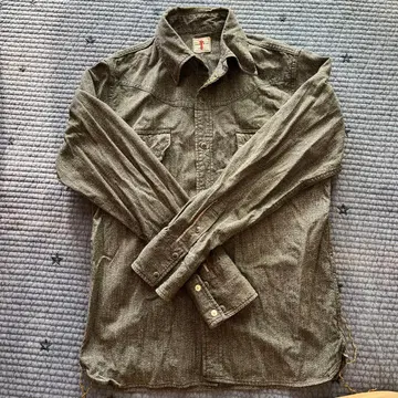 [ SAMURAI JEANS ] 남성용 데님 셔츠 사이즈 L