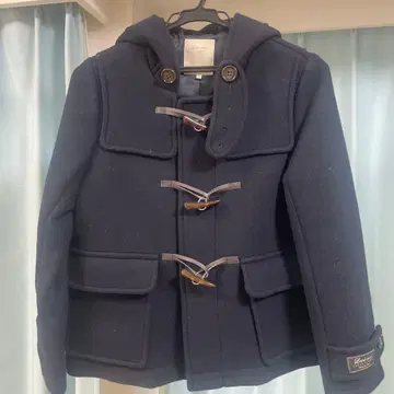 BEAMS 더플 코트 네이비 S