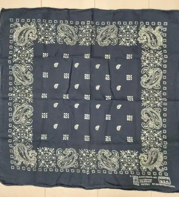 USA제 빈티지 반다나 네이비 Dogtown FJ jay 패턴 4