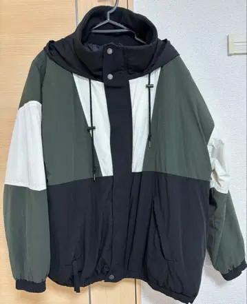 GERRY x BEAMS HEART 빅 후드 블루종