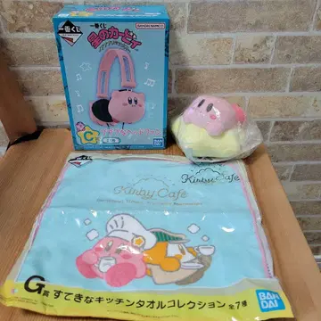 커비 푸푸푸 헤드폰 세트