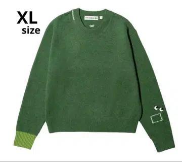 아냐 유니클로 니트 XL 그린