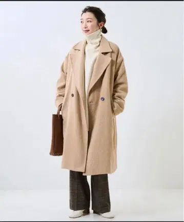 MACOBER x FREAK'S STORE 울 피코트 택 포함 새상품