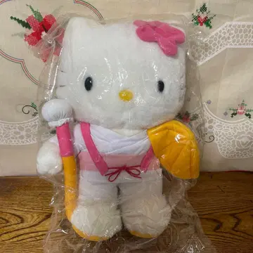 [레어] 시코쿠 한정판 헬로키티 키티 봉제 인형 오헨로상