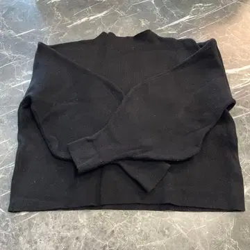 AZUL 블랙 니트 S 코튼 97%