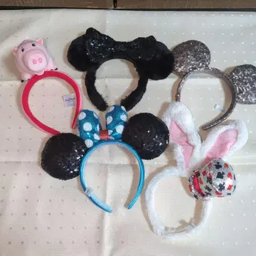 도쿄 디즈니 리조트 머리띠 미키 미니 묶음 판매