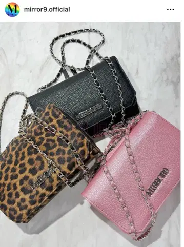 MIRROR9 스마트폰 지갑 멀치 백