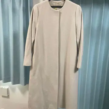 UNITED ARROWS 노카라 롱 코트