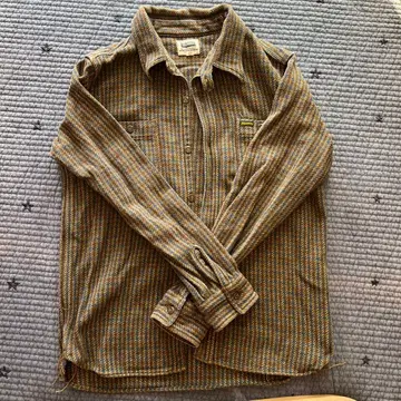 남성용 체크 무늬 셔츠