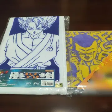 드래곤볼 Z 부활의 F 머플러 타월 제일복권 프리저 핸드 타월 2장 세트