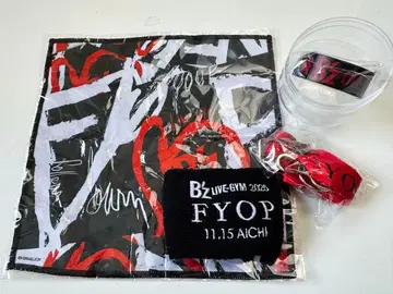 B'z FYOP 가챠 4점 세트 (11/15 한정판 리스밴 외)