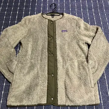 patagonia 플리스 자켓 그레이/올리브