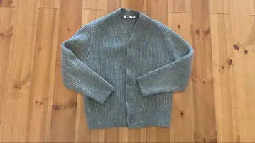 UNIQLO U 그레이 긴팔 가디건 M