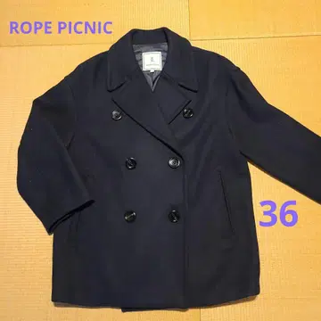 ROPE PICNIC 네이비 울 코트 사이즈 36