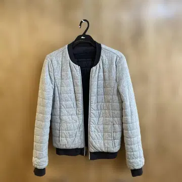 SISly 봄버 자켓 리버서블 그레이 x 블랙 양면 2way 편리