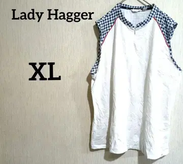 레이디 해거 슬리브리스 상의 [ XL ]