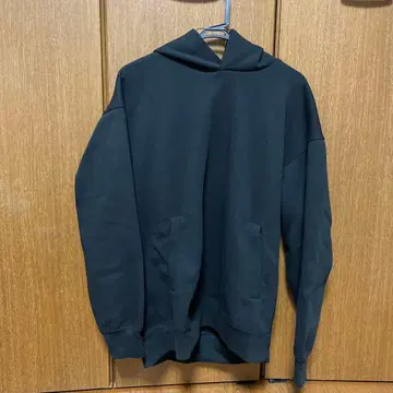 UNIQLO C 맨투맨 오버사이즈 풀후드티 블랙 L 유니클로 씨