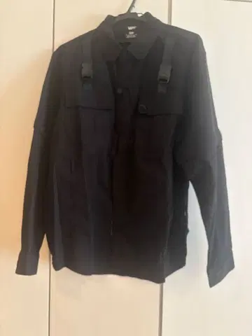 VIP 블랙 밀리터리 자켓