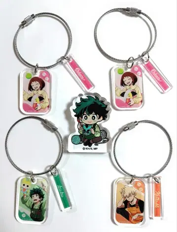 히로아카 핸즈 신규 일러스트 2연 아크릴 키링 바쿠고 카츠키