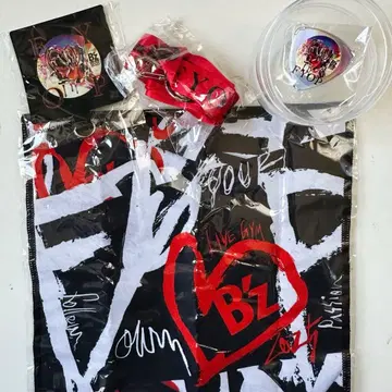 B'z FYOP 가챠 4종 세트 (피크 배지 외)