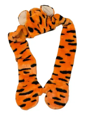 티거 팬캡 장갑 포함 머플러 디즈니 굿즈