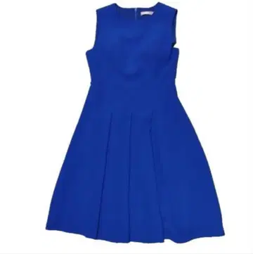 GINZA COUTURE 슬리브리스 원피스 파랑 엘르 ERUKEI