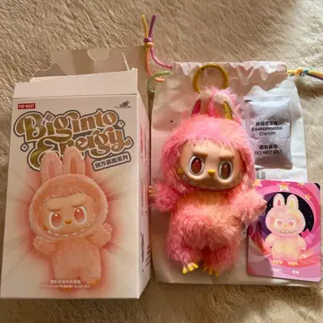 정품 POPMART Big Energy labubu 러브러브