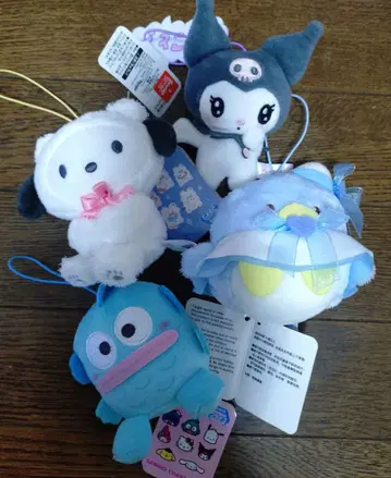 새상품 산리오 포차코 쿠로미 한교동 턱시도샘 세트