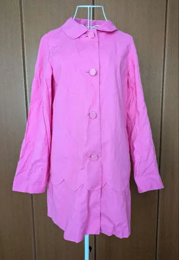 케이트 스페이드 스프링 코트 핑크 미사용