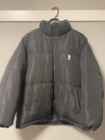 U.S. POLO ASSN. 블랙 다운 자켓 패딩 자켓