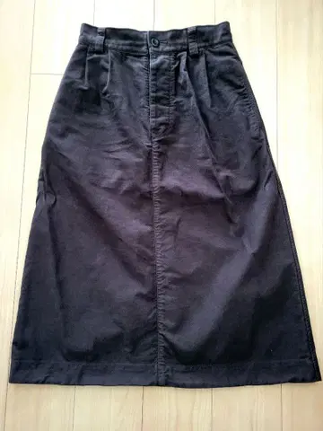 45R 45rpm 몰스킨 워크 스커트