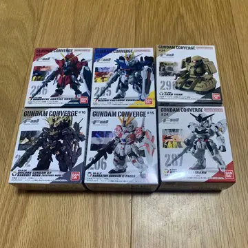 GUNDAM CONVERGE 피규어 6체 세트 12