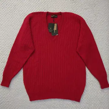 킨록 앤더슨 캐시미어 100% V넥 긴팔 니트 L 사이즈 스웨터