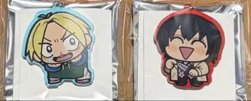 사카모토 데이즈 오오카와 부쿠부 아크릴 키링 신 나구모 2개 세트