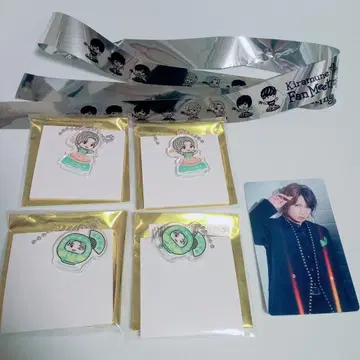 Kiramune 팬미팅 타카사키 야스즈미 유야 참 파스타 포토 카드 은테