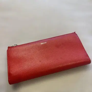 BALLY 장지갑 레드
