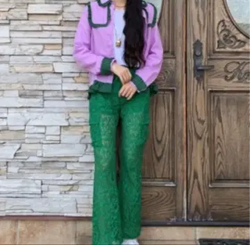 xgirl x-girl 엑스걸 레이스 카고 팬츠