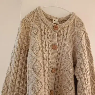 피그 런던 울 니트 가디건