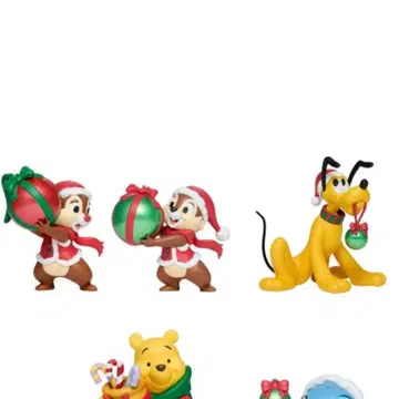 디즈니 제일복권 칩과 데일 플루토 크리스마스