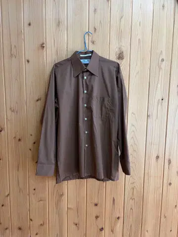 Astron 브라운 긴팔 셔츠