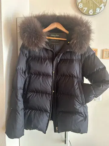 새상품급 NANO 퍼 포함 블랙 다운 자켓 40