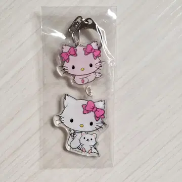 챠미 키티 아크릴 키링