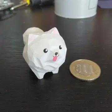 사모예드 목조 입상